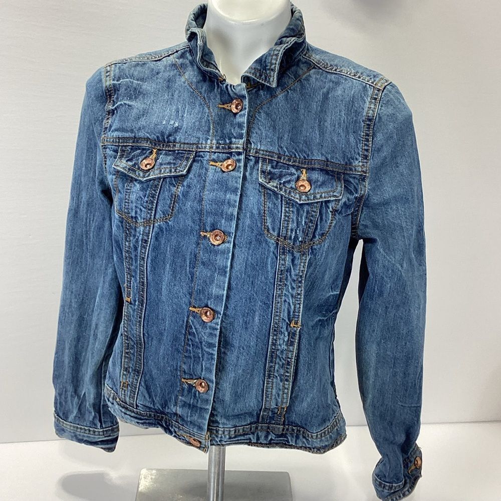 Suite Blanco Denim Classic Jean Jacket XL Juniors